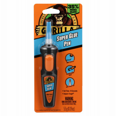Gorilla Glue Super Glue Pen- - 104408 - 052427009340