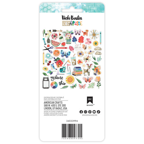 Vicki Boutin Cut & Paste Ephemera-Icons - A5002J6T-G1KV3