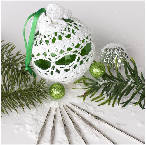 Boye Steel Crochet Hook Set 6/Pkg-Sizes 00 & 2 To 6 - 5A002LVR-7STSM