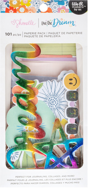 Shimelle Live The Dream Paperie-Pack - A5002J56-G1KRH - 765468009339