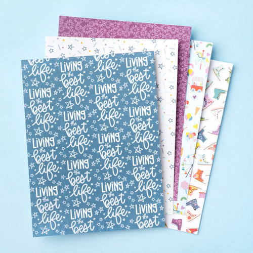 Shimelle Live The Dream Paper Pad 6"X8"-36 Sheets - A5002J5F-G1KSR