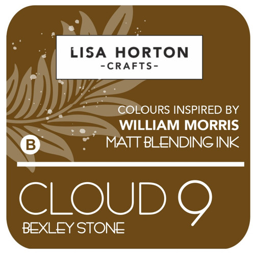 2 Pack - Lisa Horton Crafts Cloud 9 Matt Blending Ink Pad-Bexley Stone, Picked By William Morris - 5A003283-1HFL6 - 780627352538