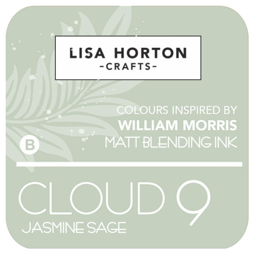 2 Pack - Lisa Horton Crafts Cloud 9 Matt Blending Ink Pad-Jasmine Sage, Picked By William Morris - 5A003283-1HFL9 - 780627352514
