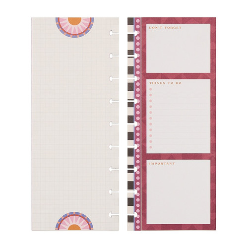 Happy Planner Classic Folded Fill Paper-Horizon Lines - 5A003GXC-1HC0C