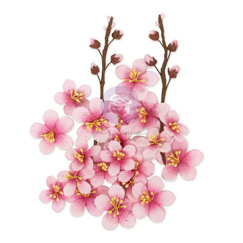 3 Pack - Prima Marketing Among the Wildflowers Paper Flowers 22/Pkg-Spring Twig - 5A003KTQ-1HG9N - 655350682408