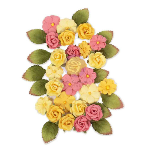 3 Pack - Prima Among the Wildflowers Paper Flowers 36/Pkg-Garden Notes - 5A003KTK-1HG9V - 655350682392