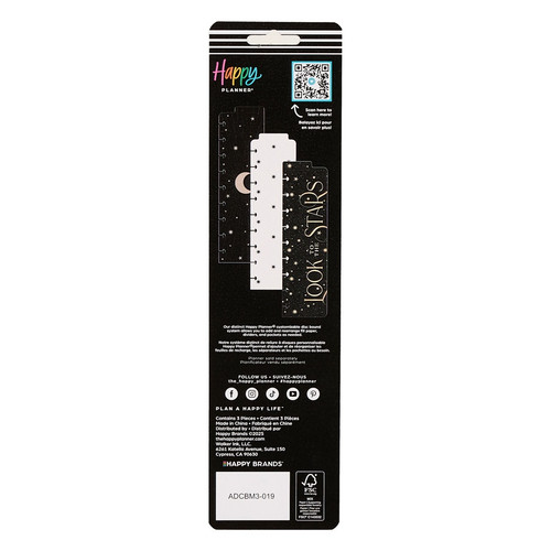 Happy Planner Bookmarks 3/Pkg-Eternal Stars - 5A003GVX-1HC0F