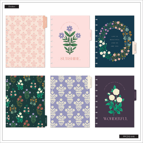 Happy Planner 12-Month Classic Disc Bound Planner-Spring Tapestry - 5A003GW6-1HC0H
