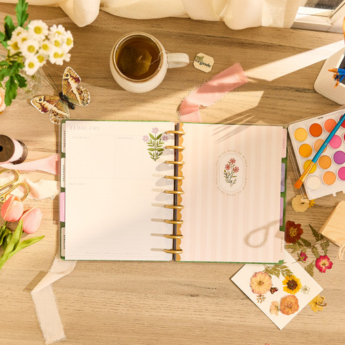 Happy Planner 12-Month Classic Disc Bound Planner-Spring Tapestry - 5A003GW6-1HC0H
