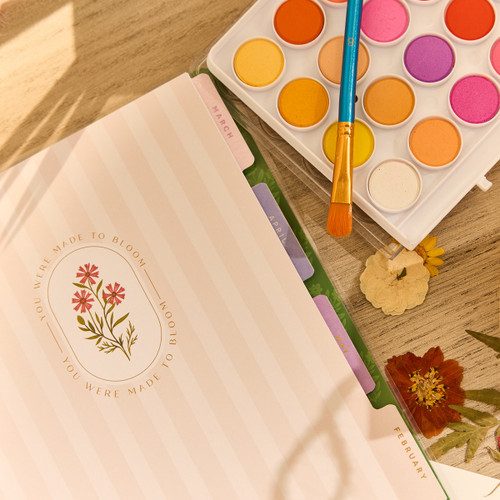 Happy Planner 12-Month Classic Disc Bound Planner-Spring Tapestry - 5A003GW6-1HC0H