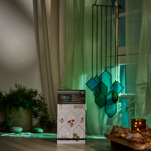 Happy Planner Sticker Value Pack 30/Sheets-Tinted Mosaic - 5A003GXJ-1HC0L