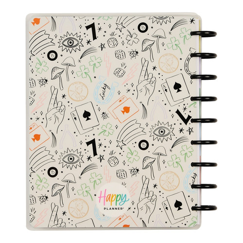Happy Planner 18-Month Classic Disc Bound Planner-Lucky Day Charmed - 5A003GWD-1HBZ2