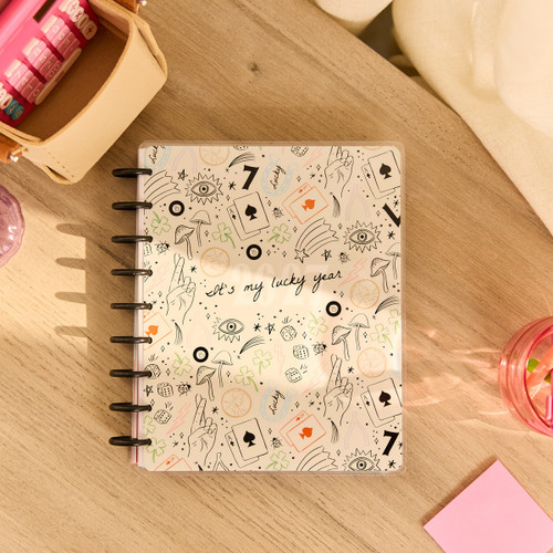 Happy Planner 18-Month Classic Disc Bound Planner-Lucky Day Charmed - 5A003GWD-1HBZ2