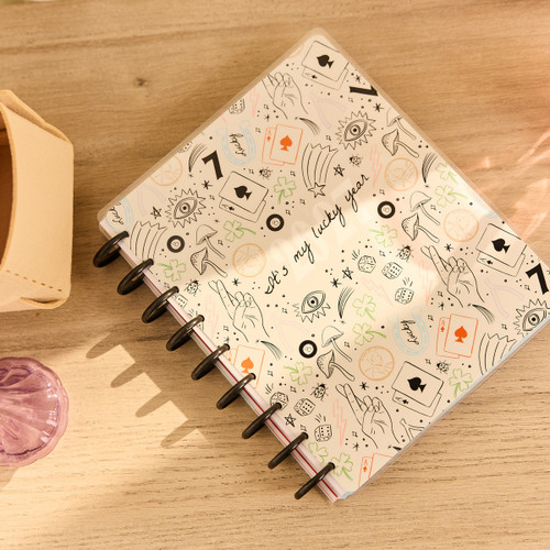 Happy Planner 18-Month Classic Disc Bound Planner-Lucky Day Charmed - 5A003GWD-1HBZ2