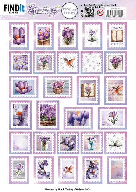 10 Pack - Find It Trading First Blossoms Pushout-Postage Stamp - 5A003MSV-1HJ9H - 8718715163812
