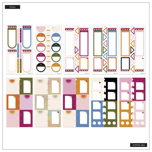 Happy Planner Sticker Value Pack 30/Sheets-Horizon Lines - 5A003GX3-1HBZ5