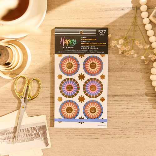 Happy Planner Sticker Value Pack 30/Sheets-Horizon Lines - 5A003GX3-1HBZ5