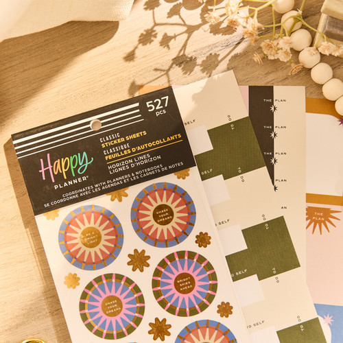 Happy Planner Sticker Value Pack 30/Sheets-Horizon Lines - 5A003GX3-1HBZ5