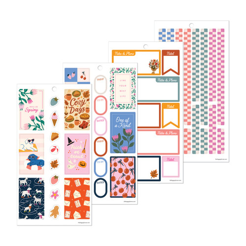 Happy Planner Sticker Value Pack 30/Sheets-A Festive Year - 5A003GVY-1HBZ6