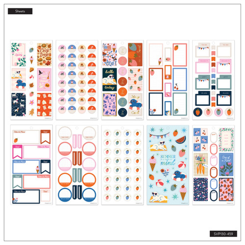 Happy Planner Sticker Value Pack 30/Sheets-A Festive Year - 5A003GVY-1HBZ6