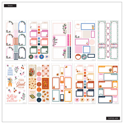 Happy Planner Sticker Value Pack 30/Sheets-A Festive Year - 5A003GVY-1HBZ6