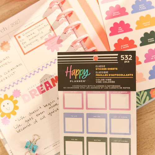 Happy Planner Sticker Value Pack 30/Sheets-Color Vibe - 5A003GWF-1HBZX
