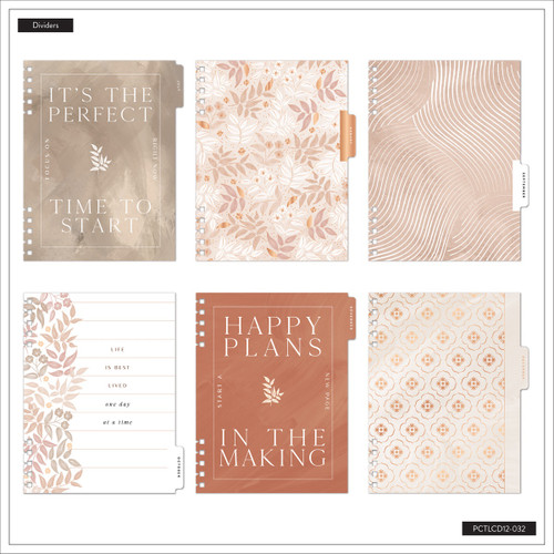 Happy Planner 12-Month Classic CTL Planner-Dune Hues - 5A003GWC-1HC00