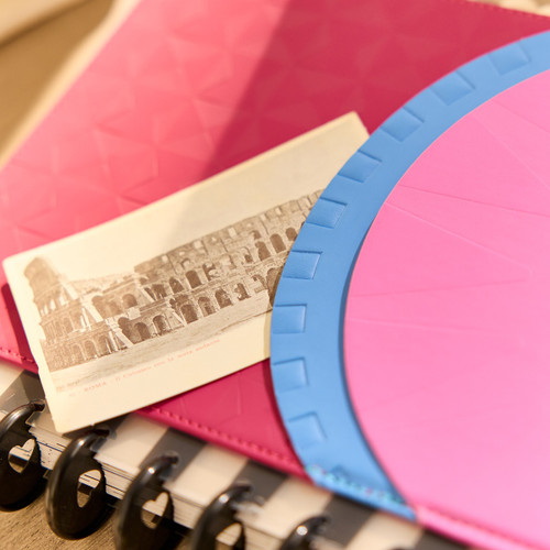 Happy Planner 12-Month Classic Disc Bound Planner-Horizon Lines Patchwork - 5A003GXV-1HC01