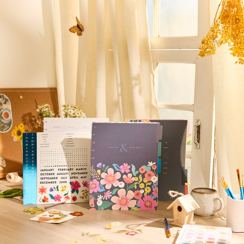 Happy Planner Classic Big Extension Pack-Golden Garden - 5A003GX9-1HBZY