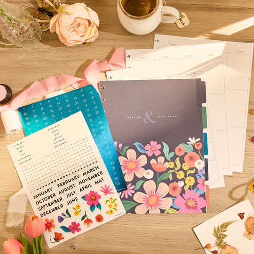 Happy Planner Classic Big Extension Pack-Golden Garden - 5A003GX9-1HBZY