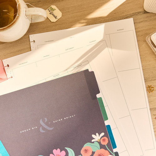 Happy Planner Classic Big Extension Pack-Golden Garden - 5A003GX9-1HBZY