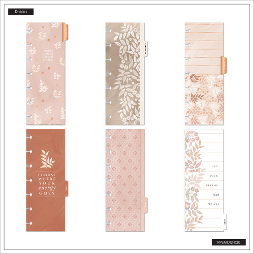 Happy Planner 12-Month Skinny Classic Disc Bound Planner-Dune Hues - 5A003GY0-1HBZ9