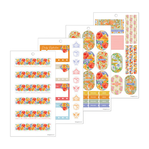 Happy Planner Sticker Value Pack 30/Sheets-French Papers - 5A003GXT-1HBZD