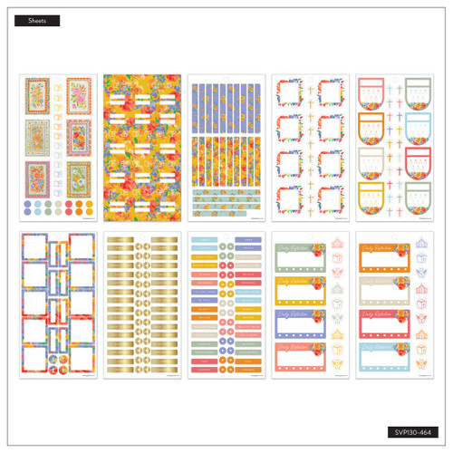 Happy Planner Sticker Value Pack 30/Sheets-French Papers - 5A003GXT-1HBZD