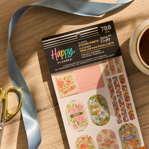 Happy Planner Sticker Value Pack 30/Sheets-French Papers - 5A003GXT-1HBZD