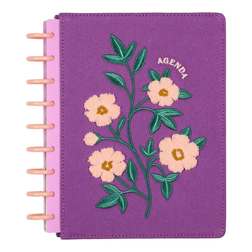 Happy Planner 12-Month Classic Disc Bound Planner-Spring Tapestry Chenille - 5A003GWN-1HBZG