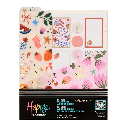 Happy Planner Classic Accessory Pack-A Festive Year - 5A003GW1-1HBZH - 673807640481