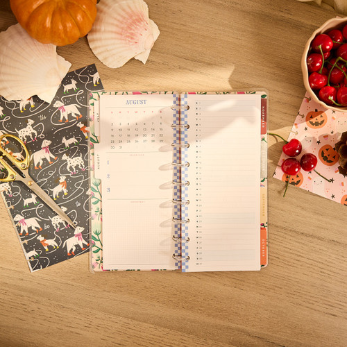 Happy Planner 12-Month Skinny Classic Disc Bound Planner-A Festive Year - 5A003GWB-1HBZK