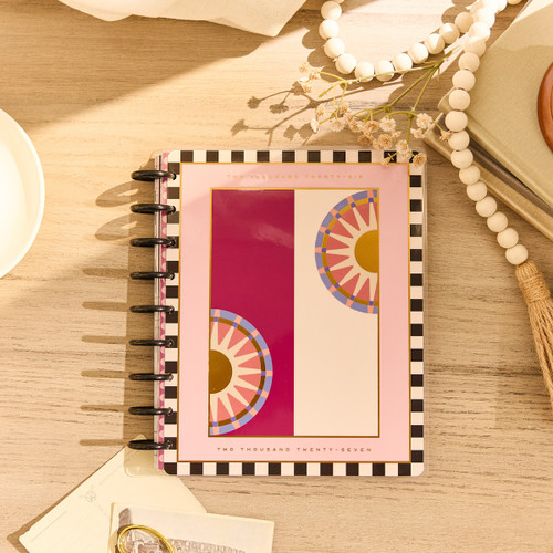 Happy Planner 12-Month Classic Disc Bound Planner-Horizon Lines - 5A003GWQ-1HBZM