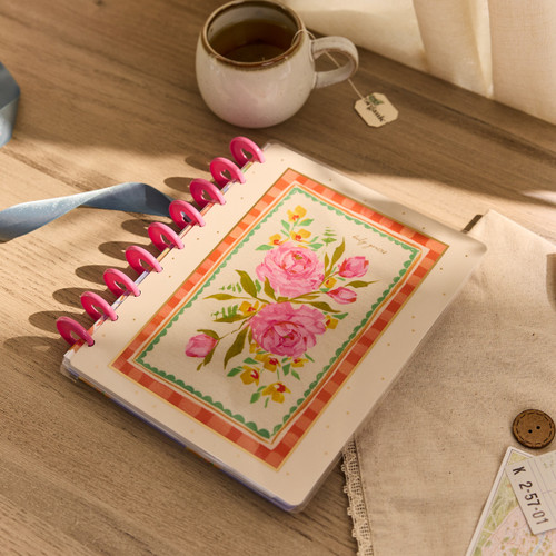 Happy Planner 12-Month Classic Disc Bound Planner-French Papers - 5A003GXR-1HBZP