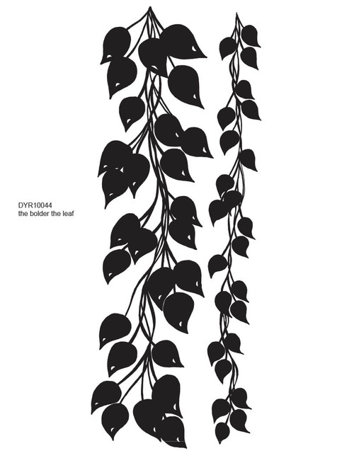Dyan Reaveley's Dylusions Cling Stamp Collections-The Bolder The Leaf - 5A003MQT-1HJ84 - 608870507911