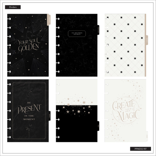 Happy Planner 12-Month Mini Disc Bound Planner-Eternal Stars - 5A003GW7-1HBZQ