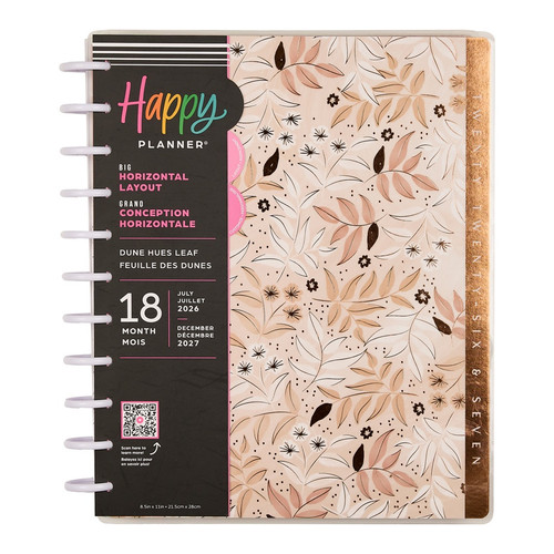 Happy Planner 18-Month Big Disc Bound Planner-Dune Hues - 5A003GWP-1HBZT - 673807825178