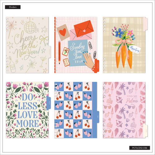 Happy Planner 12-Month Classic CTL Planner-A Festive Year - 5A003GXK-1HBYD