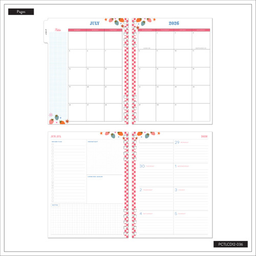 Happy Planner 12-Month Classic CTL Planner-A Festive Year - 5A003GXK-1HBYD