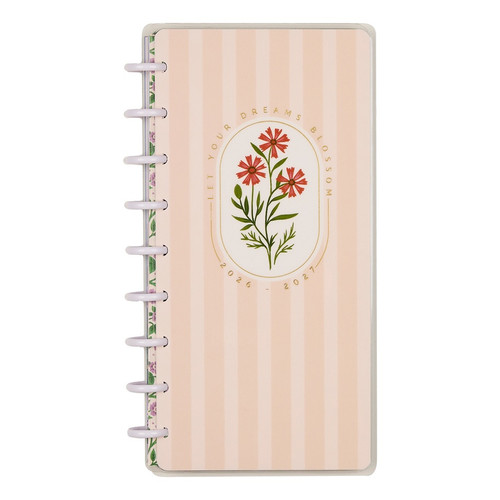 Happy Planner 12-Month Skinny Classic Disc Bound Planner-Spring Tapestry - 5A003GX1-1HC02