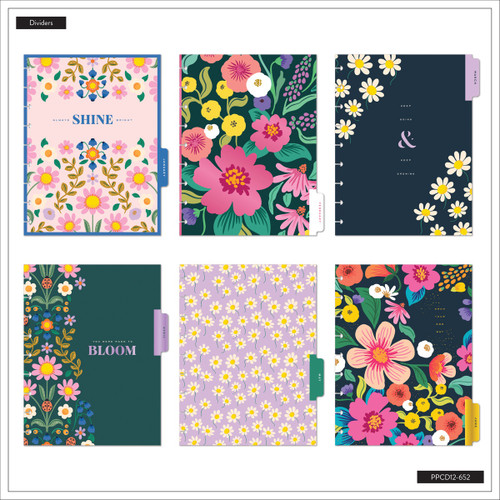 Happy Planner 12-Month Classic Disc Bound Planner-Golden Garden - 5A003GX6-1HC07