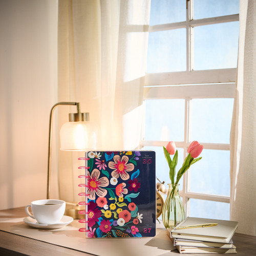 Happy Planner 12-Month Classic Disc Bound Planner-Golden Garden - 5A003GX6-1HC07