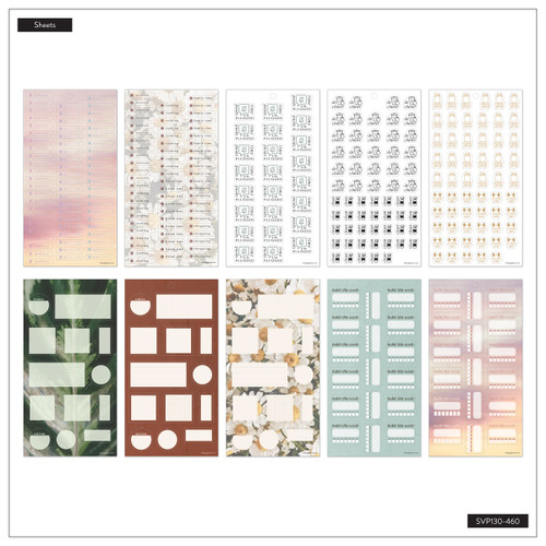 Happy Planner Sticker Value Pack 30/Sheets-Modern Nature - 5A003GXF-1HC04