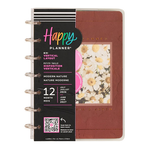 Happy Planner 12-Month Mini Disc Bound Planner-Modern Nature - 5A003GX4-1HBYG - 673807641624